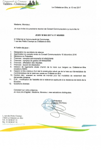 conseil communautaire