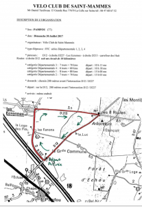 COURSES CYCLISTE 30.07